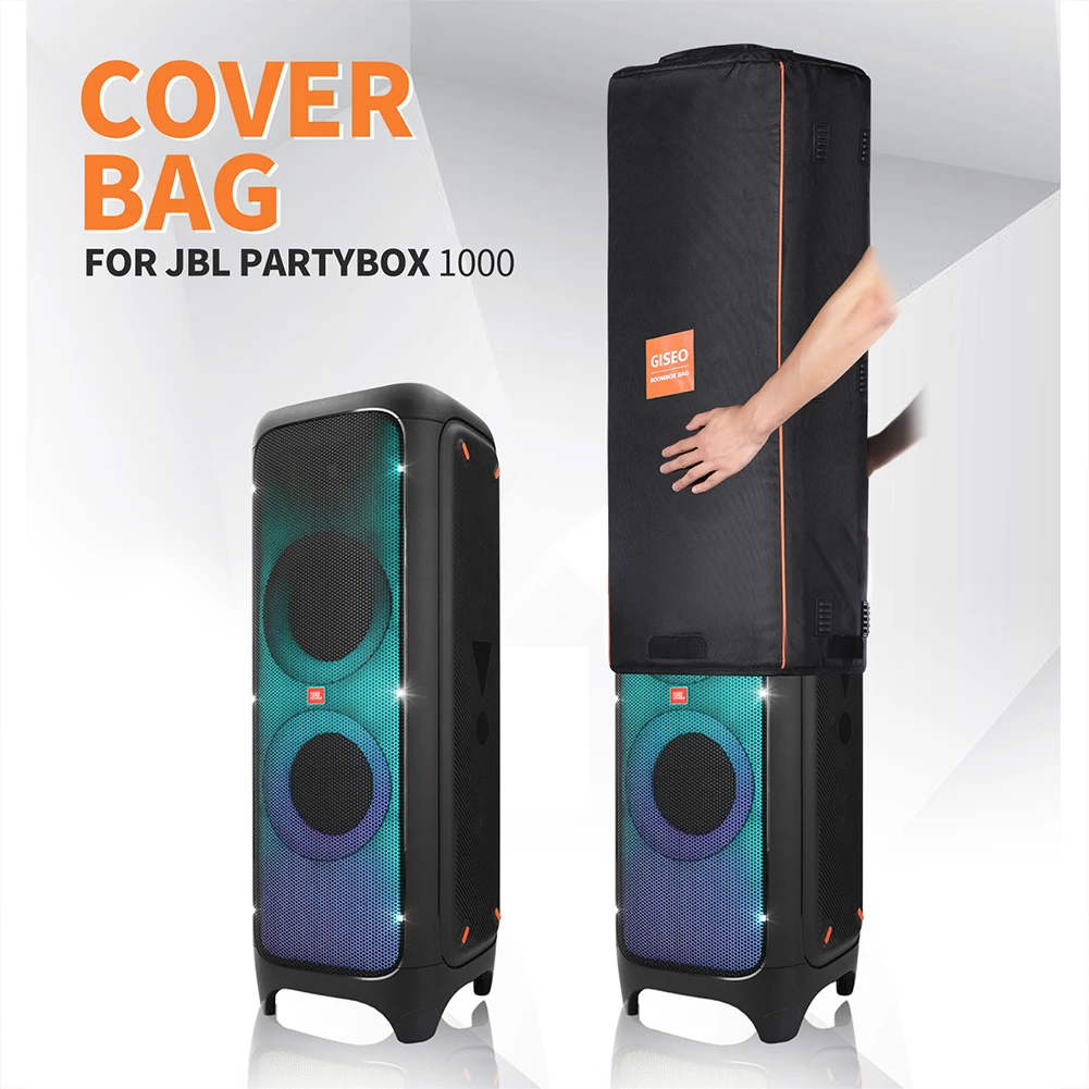 Oxford Cloth Protection Speaker Storage with Handle Speaker Protective Case Foldable Carrying Storage Bags for JBL PartyBox 1000