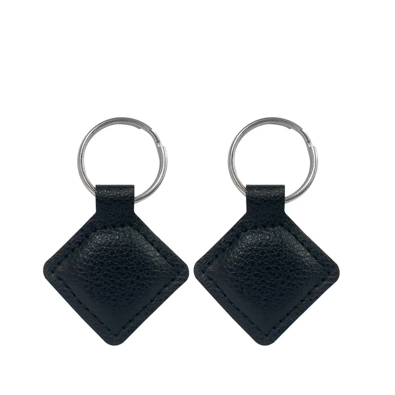 

T5577 EM4305 Rewrite Writable Key Tag Rewritable Duplicate Leather RFID Tag Copy EM4100 125KHZ Card Proximity ID Token Keyfobs