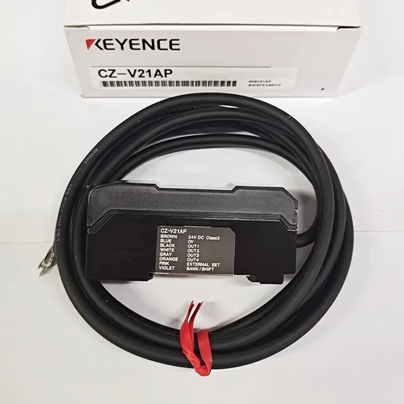 CZ-V21AP KEYENCE New Original PNP output fiber optic color code sensor, large stock, welcome to consult.
