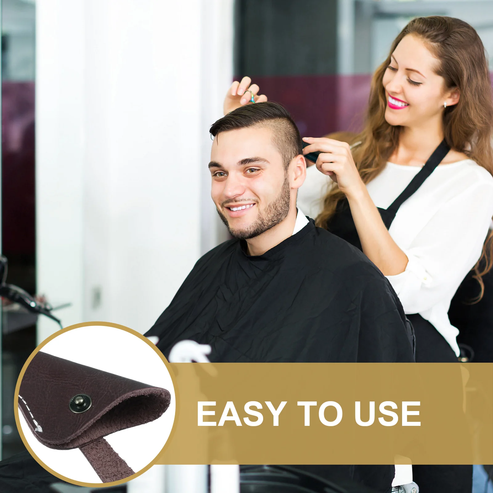 Scherenbeutel für Friseurscheren, professionelle Aufbewahrungstasche, langlebiger Koffer, kompakte, leichte Schere