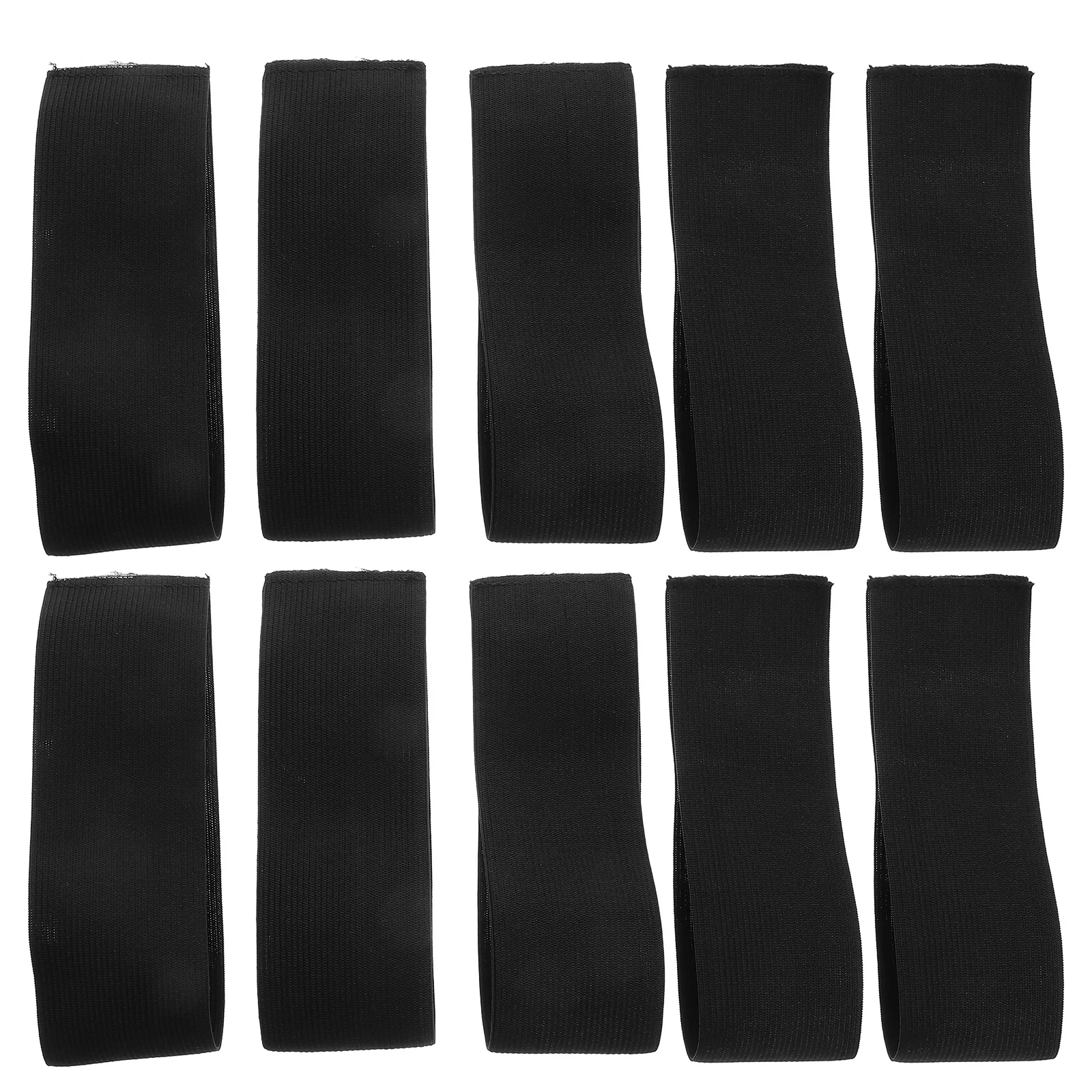 

15Pcs Black Memorial Armband Elastic Twill Mourning Band Funeral Ceremony Respect Tribute Adjustable Police Mourning Armband