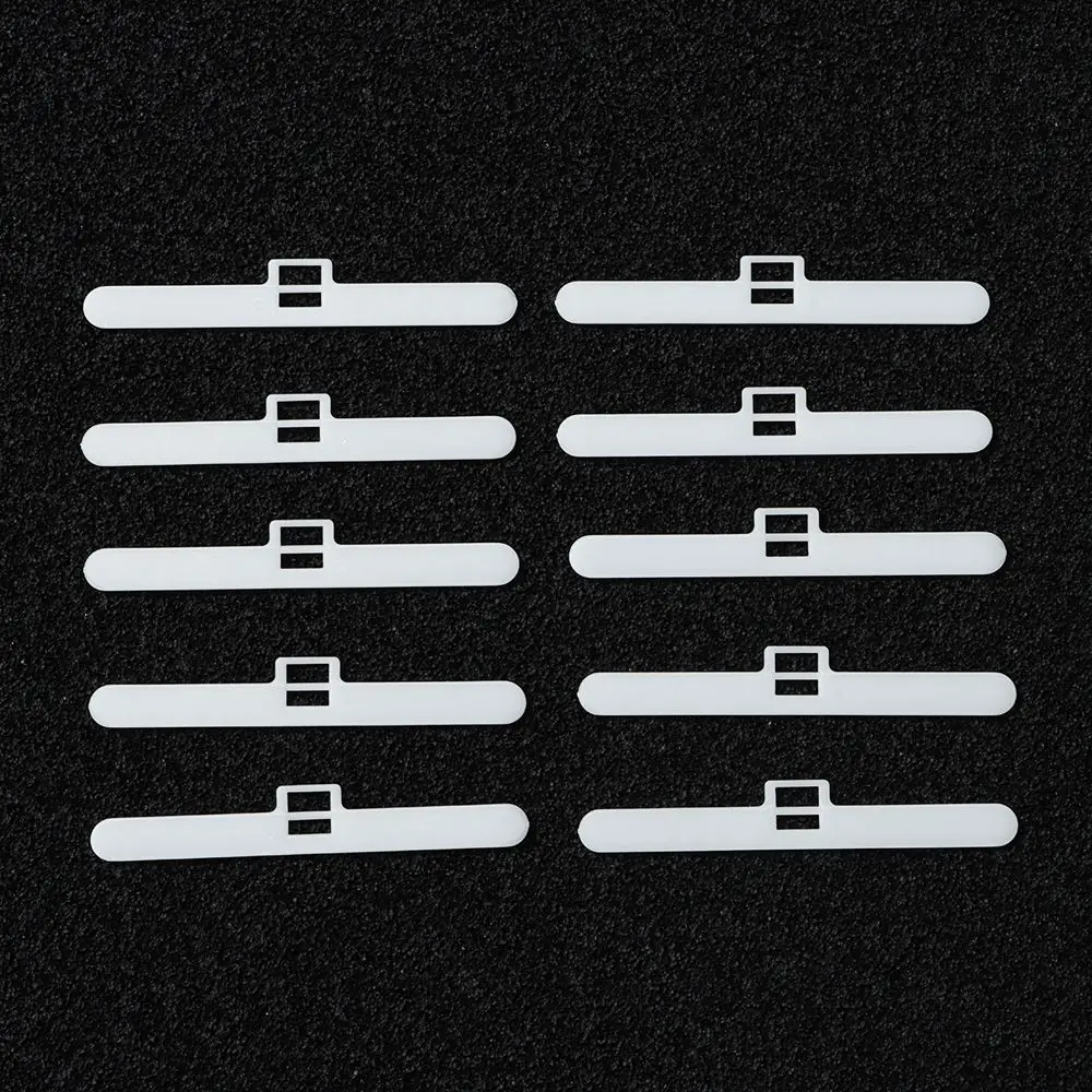 10PCs 82MM Curtain Accessories Home Connector Slats Replacement Slat Hanger Chain Vertical Blind Curtain Repair Clips