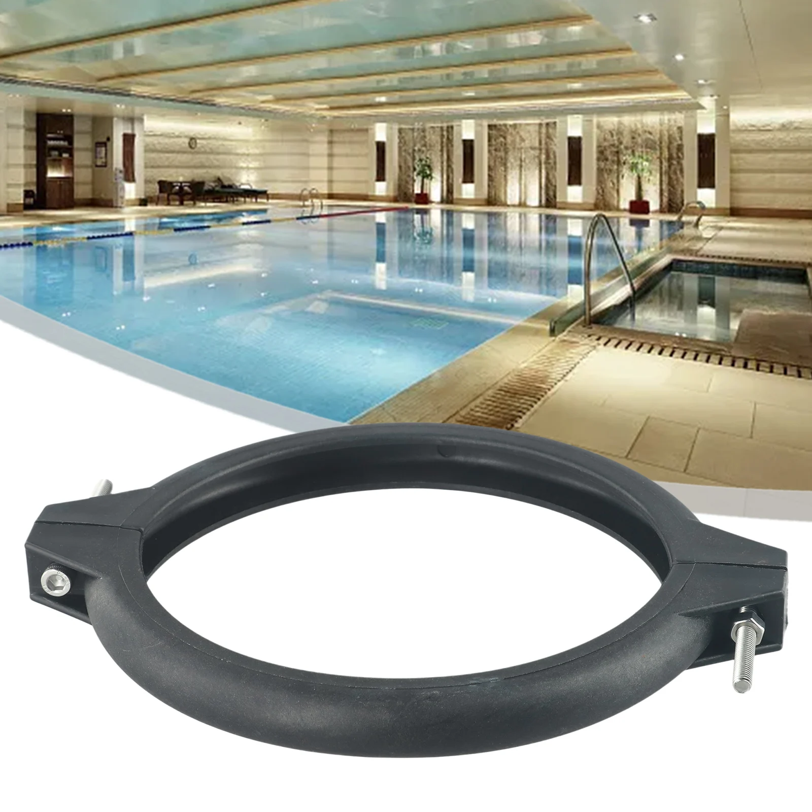 

Fixture Valve Clamps Fixture With Screws For 1.5 Inches Pools Equipment Parts Pool-Sand Filters Clamp Valve Clamp