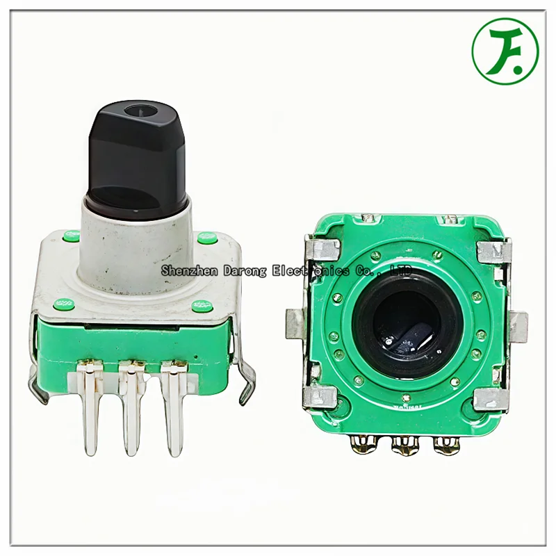 Taiwan Fogo EC12 infinite rotary encoder plastic shaft volume potentiometer half shaft 10MM 3 pin without switch