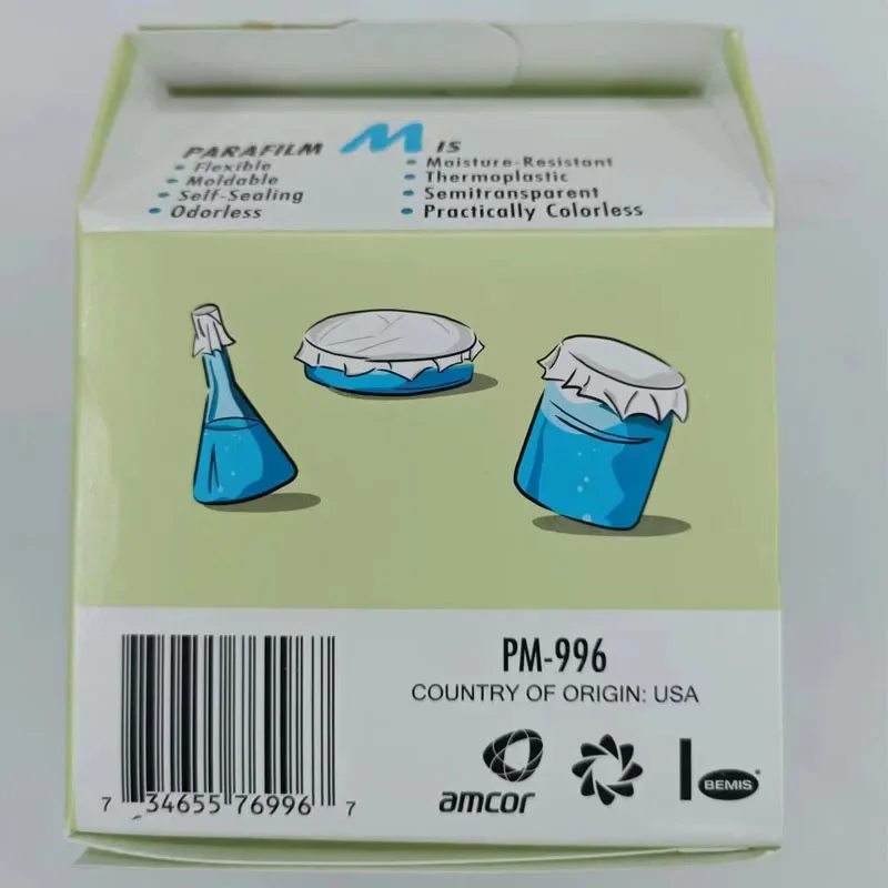 Parafilm M PM996 General-purpose Laboratory Film, Life Science, Experimental Research