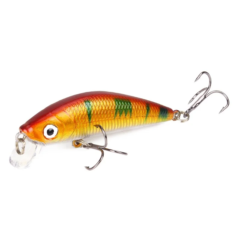 

SGYAO Minnow Fishing Lure 70mm 8g 3D Eyes Crankbait wobbler Artificial Plastic Hard Bait Fishing Tackle
