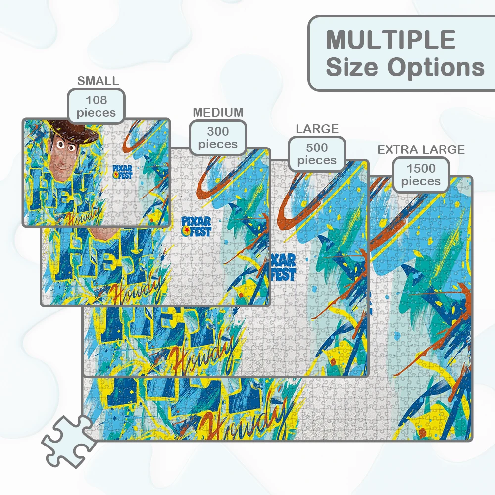 Pixar, нарисованный вуди, головоломка «сделай сам» для взрослых, игры и головоломки с героями мультфильмов Диснея, развивающие игрушки для детей, беспокойные