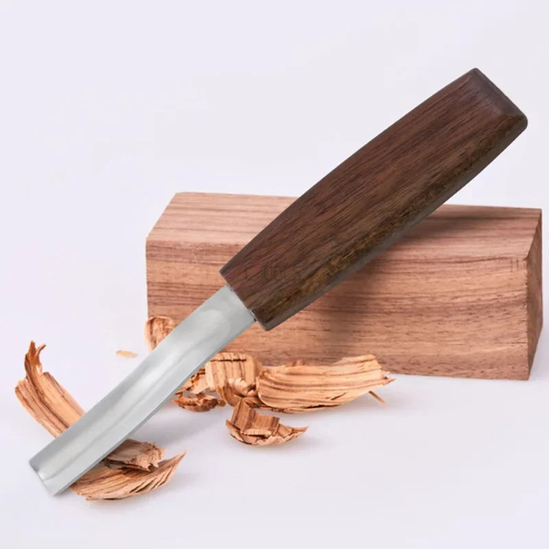 Woodworking Wave Shaped Shovel Knife Wooden Carving Arc-shaped Woodcut Handmade DIY Carving Shovel Chisel Manual Sculpture Knife