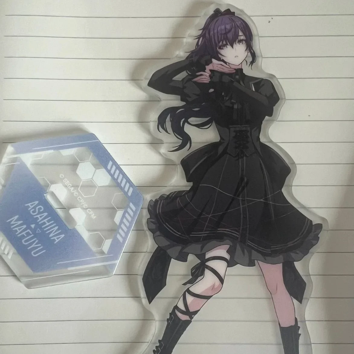 Cosplay Chaobinai Zhendong decoración de mesa acrílica anime regalo de cumpleaños de alta apariencia