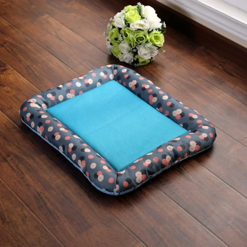 Alfombrilla de coche para mascotas, esterilla de verano para perros, perrera fresca, jaula para perros, barata
