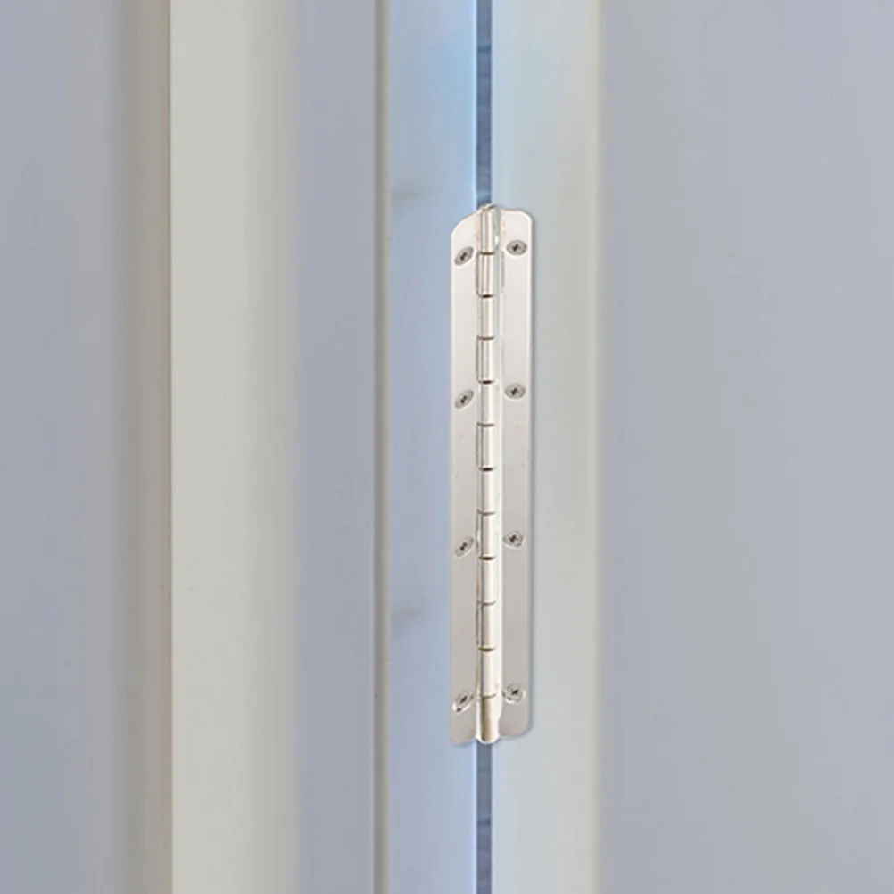 Bisagras de caja de joyería de Metal, bisagras de Piano largas y duraderas para caja de madera, manualidades DIY, bisagra de Piano, caja de joyería, bisagra de Metal, 4 Uds.