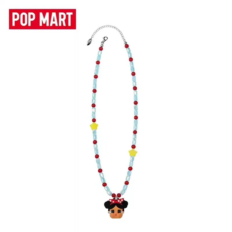 POPMART CRYBABY Modalità Vacanza Su Serie Collana Scatola Cieca Giocattoli Kawaii Anime Action Figure Sorpresa Scatola Mistero Bambole Ragazze Regalo