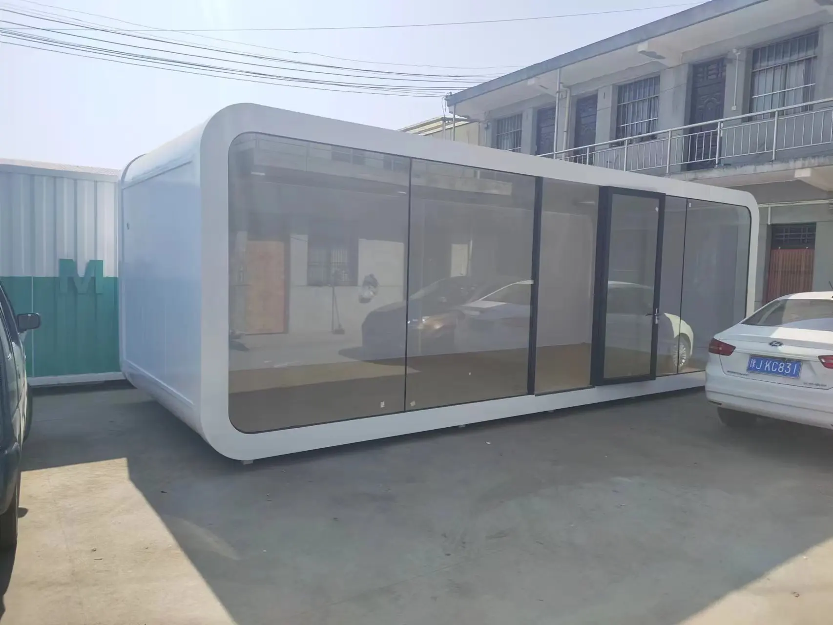 20ft Outdoor Modern Popular Prefab House Tiny Home IOT Mobile Working House Office Pod Apple Cabin