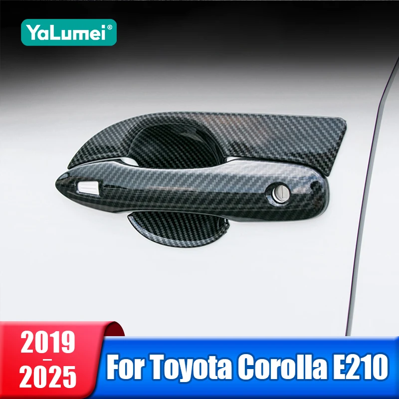 

Car Door Handle Door Bowl Protector Cover For Toyota Corolla E210 2019 2020 2021 2022 2023 2024 2025 Hybrid Trim Accessories