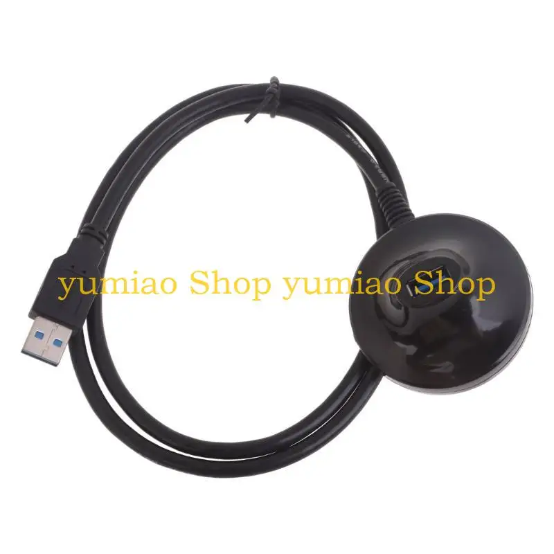 587B USB إلى USB تمديد كابل 3.28ft عالية السرعة ذكر إلى أنثى USB موسع كابل USB تمديد الحبل مع قاعدة للكمبيوتر