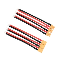 XT30 Pigtail Plug Male and Female Connector with 100mm/150mm 16AWG Tinned Wire Cable for RC Lipo Battery FPV Drone charger