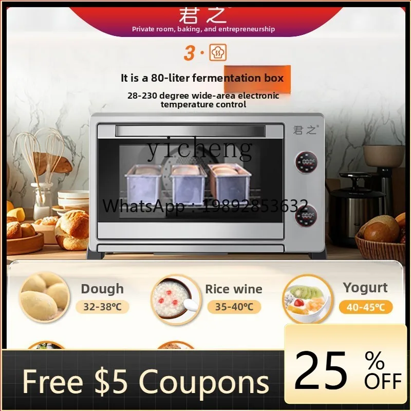 

air stove oven commercial large capacity 80L private small air stove open stove two-in-one bread fermentation machine