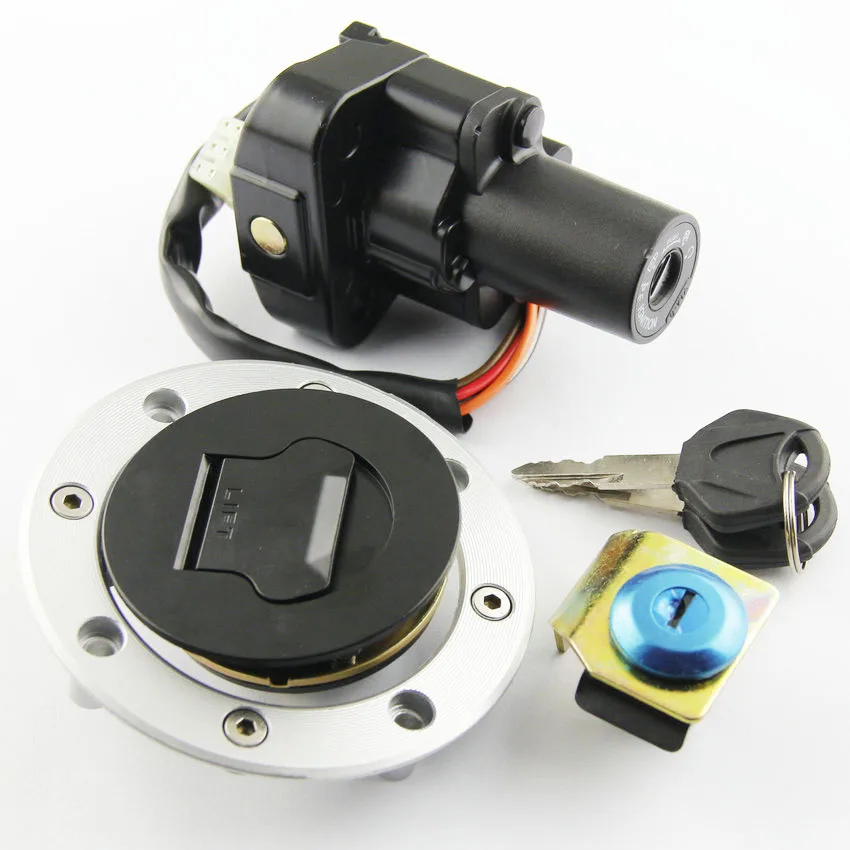 Motorcycle Key Fuel Cap Kit Ignition Switch For Suzuki GSX1300RX Hayabusa GSX1300R K1/K2/K3/K4/K5/K6/K7 Hayabusa Accessories