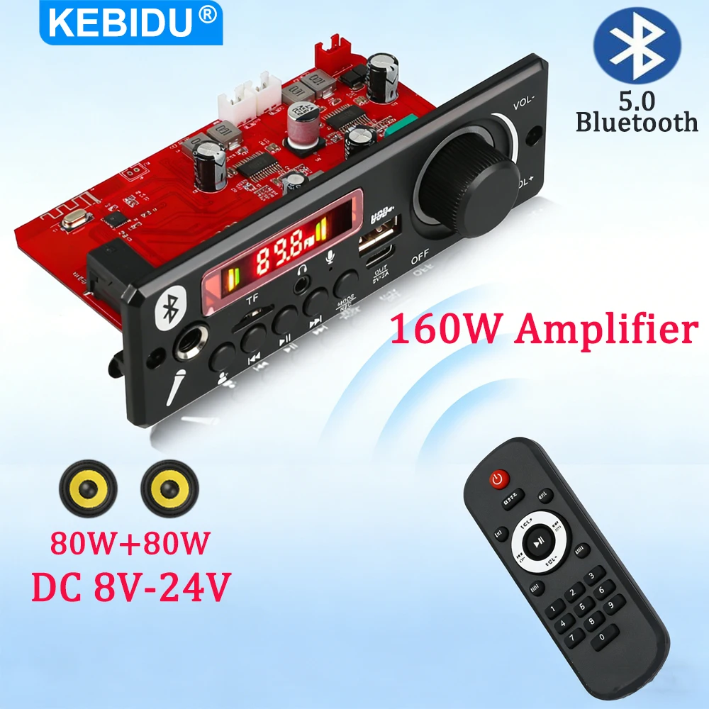 160W Amplifier Blue…