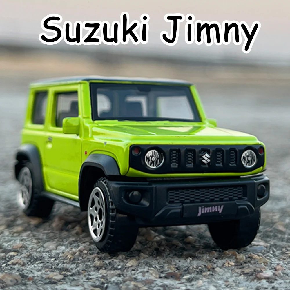 

1:52 Scale Suzuki Jimny 2021 Miniature Toys Car Diecast Alloy Model Shock Absorption Wheels Slide Forward Vehices for Child Gift