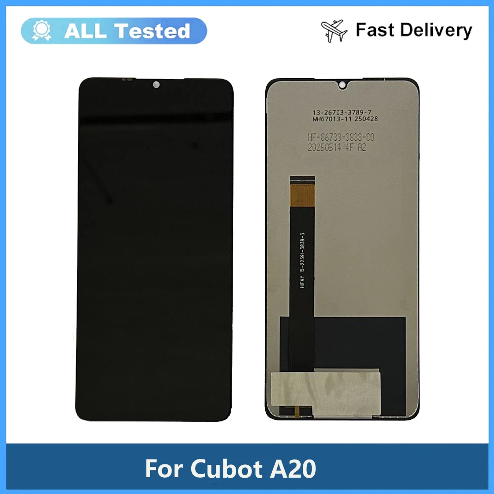 6.75 inches For Cubot A20 LCD Display Touch Screen Digitizer Assembly For Cubot a20 LCD Display Repair Parts