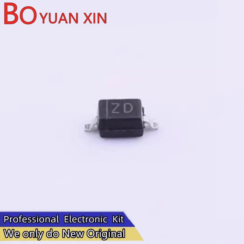 100PCS PZ3D4V2H marking ZD 500mW 5.1V 0.5W  SOD-323 Zener Voltage Regulators