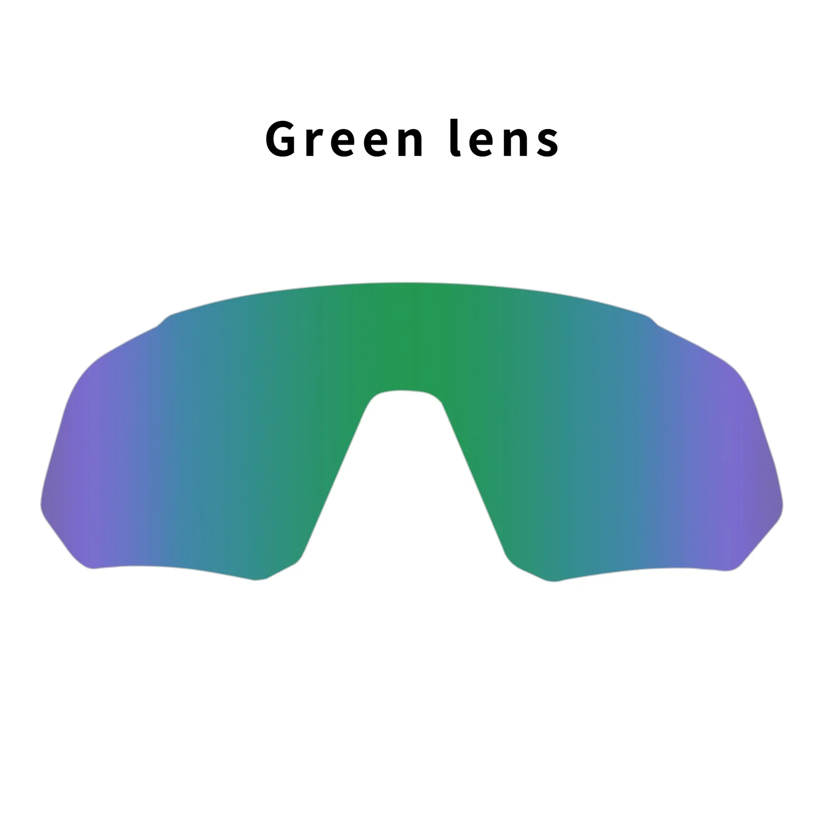 KE9408 Full Red Blue Green Polarized Lens Photochromic Replacement Lenses Cycling Bicycle Sun Glasses Eyewear frame Suitable