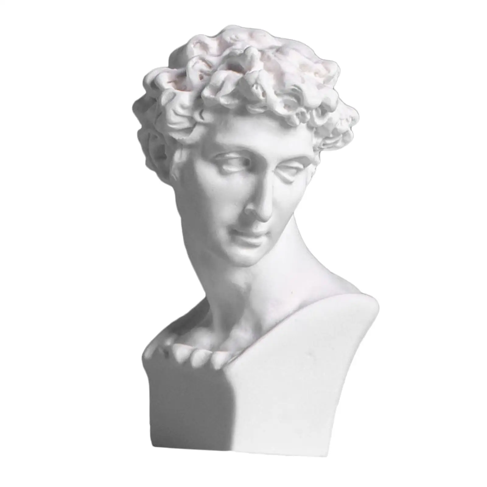 Classic Greek Head Bust Sculpture: Timeless Art for Home Decoration