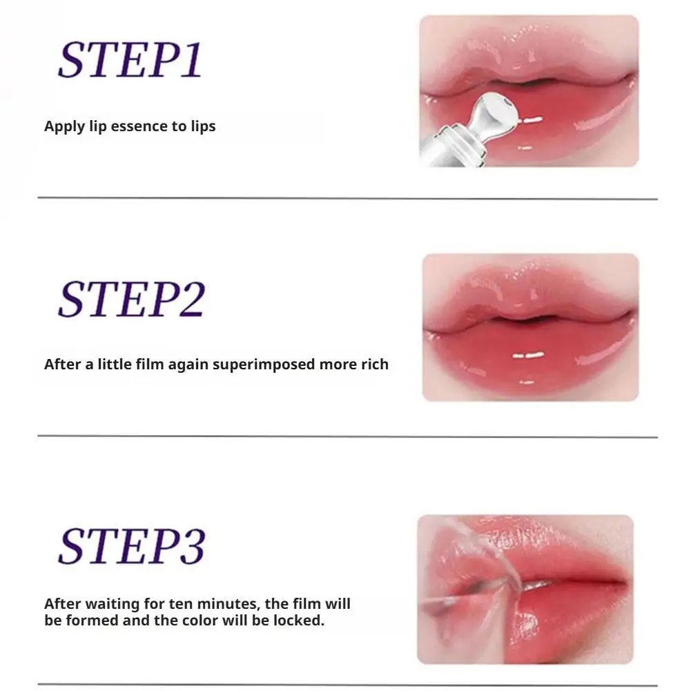 Lip oil lip balm plump light lip lines moisturizing non-stick Cosmetics temperature cup change makeup N0U4