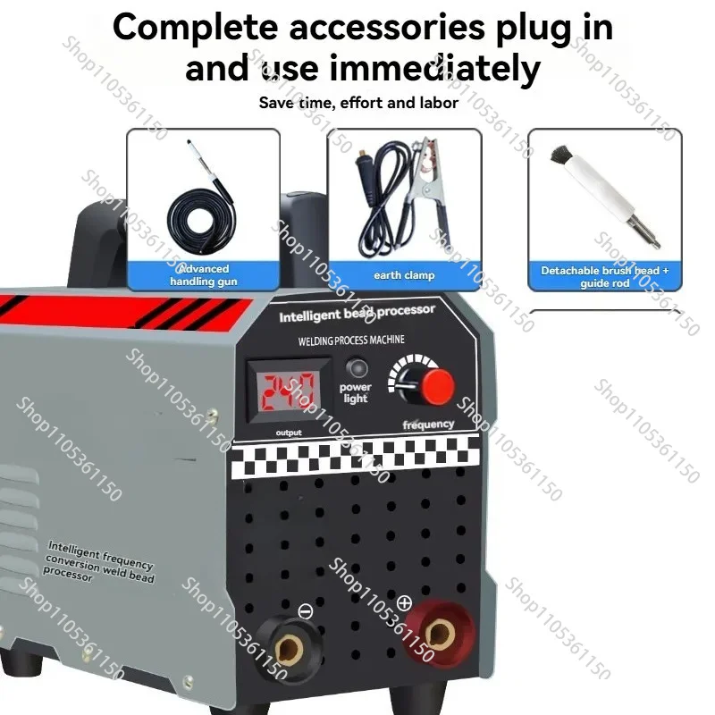 1000W Stainless Steel Weld Bead Processor Argon Arc Welding Spot Weld Cleaning Machine Electrolytic Polishing Machine