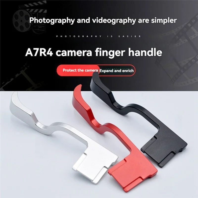 ABSY الحذاء الساخن الإبهام قبضة اليد Hotshoe لسوني A74 A7R4 A9II A7M4 A7R IV مرآة حامل كاميرات مراقبة عالي الجودة محول