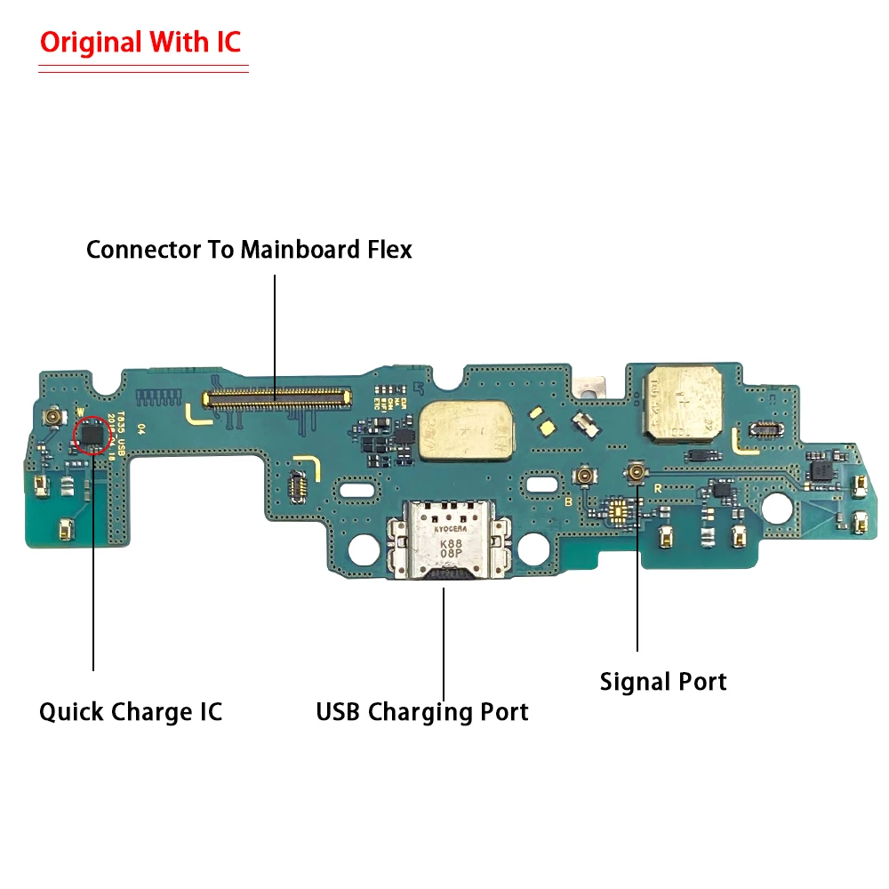 New Charging Flex For Samsung Tab S4 10.5 SM-T830 T835 USB Charge Port Jack Dock Connector Charging Board Flex Cable