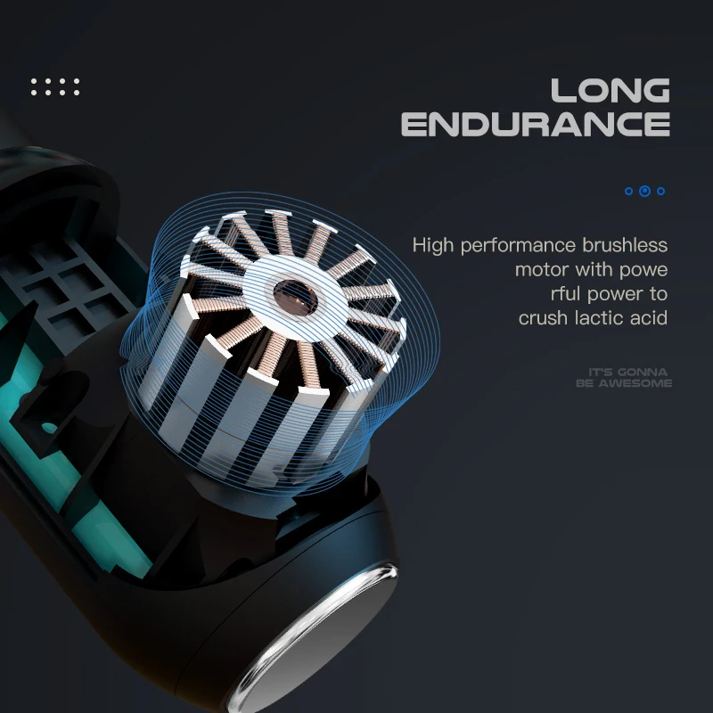 SANLEPUS-쿨 LED 라이트 마사지 건, 핫 압축 전기 마사지기, 깊은 근육 조직, 목, 바디 및 등 이완