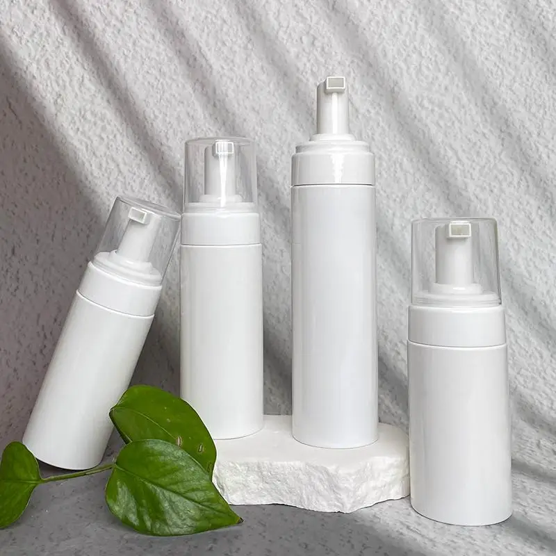 100/120/150/200/250ml Lotion Foam Pump Bottle Dispenser Empty Refillable For Hand Soap Shampoo Cleanser Container Potable Travel