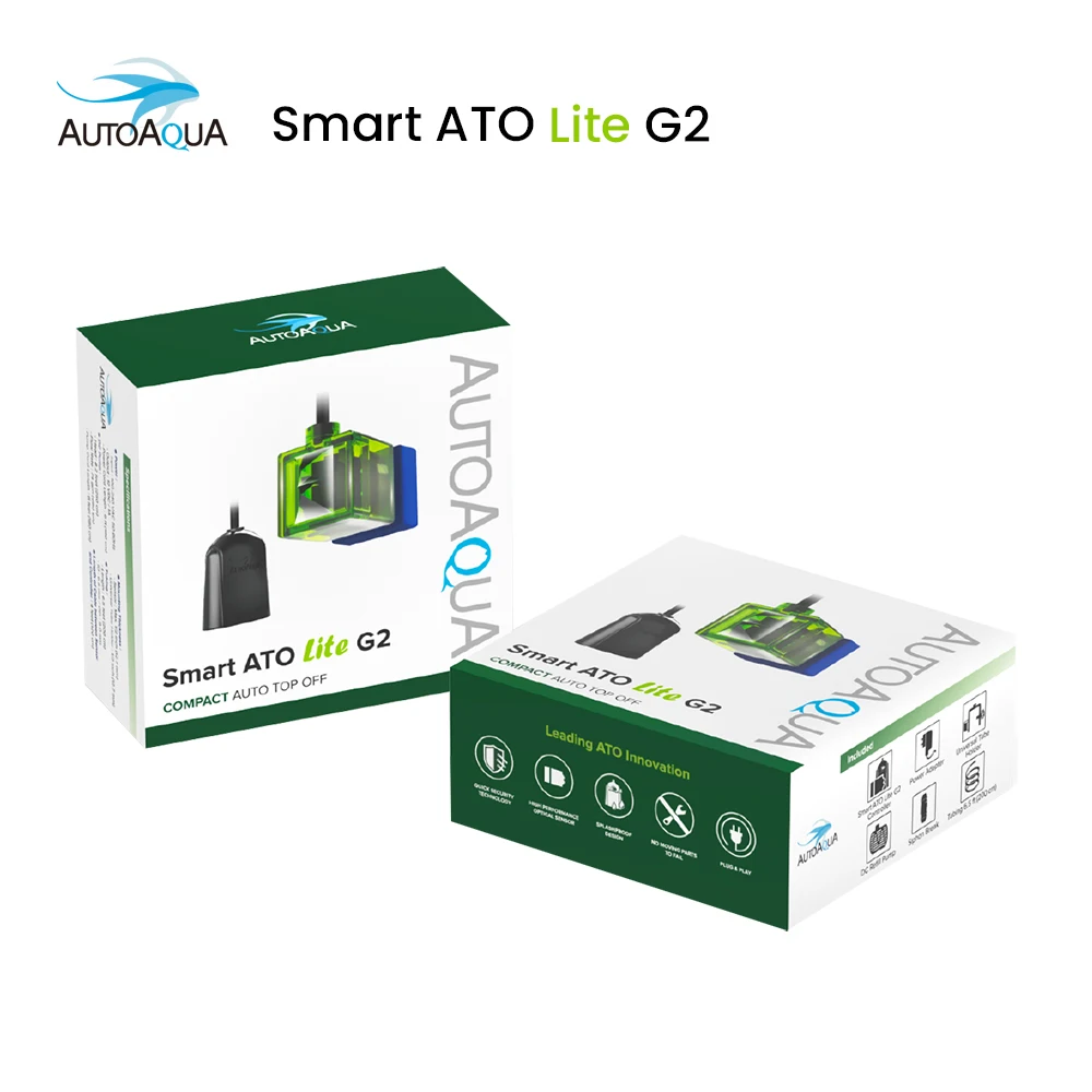 مضخة مياه حوض السمك البصرية المزدوجة ATO Lite G2 (SATO-266P) DC HOB متعددة الاستخدامات لمرشح خزان الأسماك الشعاب المرجانية البحرية