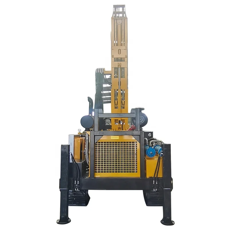 2023 High Quality Diesel Engine Power Drilling Rig Machine Bit Supplier Hydraulic Mini Crawler Drill Rig For Mineral Exploration