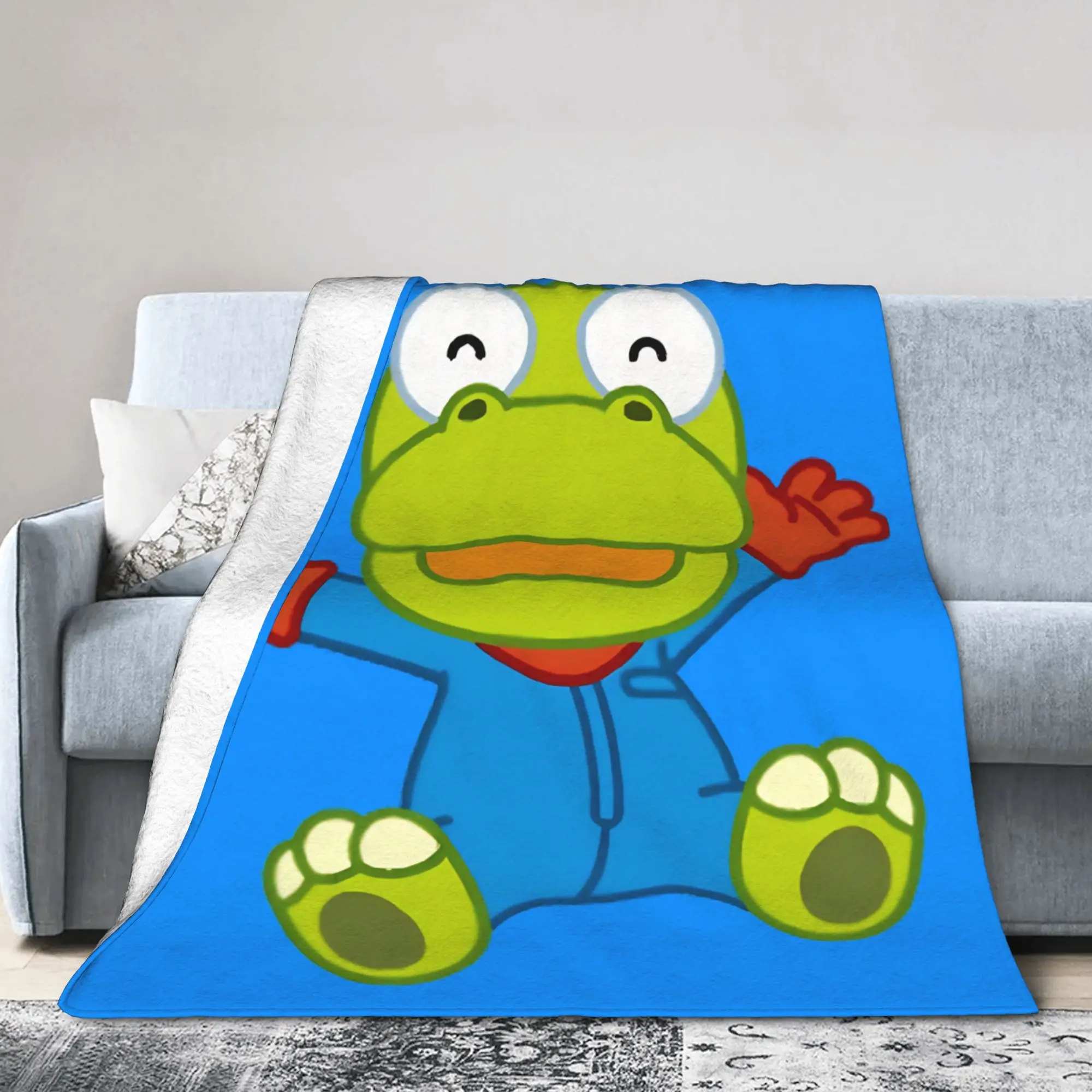 Pororos Vintage Movie Wool Blankets Novelty Throw Blanket for  Sofa Bedding Lounge 200x150cm Plush Thin Quilt,