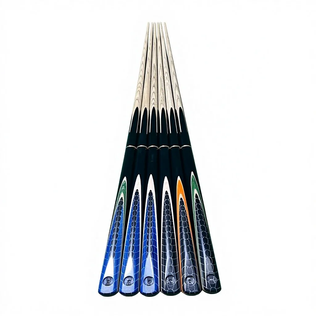 Hight Quality Membership Version 3/4 Detachable Ash Wood 103 Black Snooker Pool Billiard Cue Stick 10mm Billiard Cue Oem