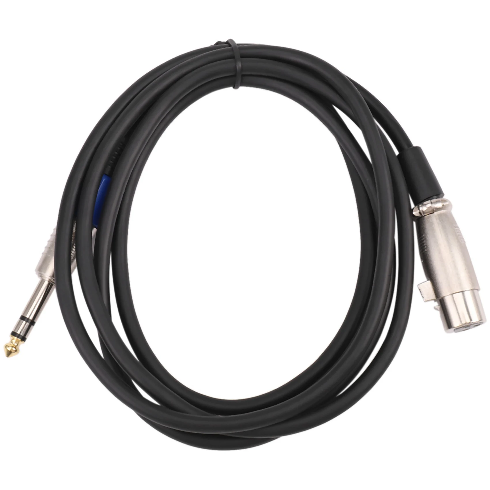 6.35mm 1/4 Inch TRS to XLR Male to Female Cable 3 Pin Female Plug Stereo Microphone Cable Audio Cord (6ft)