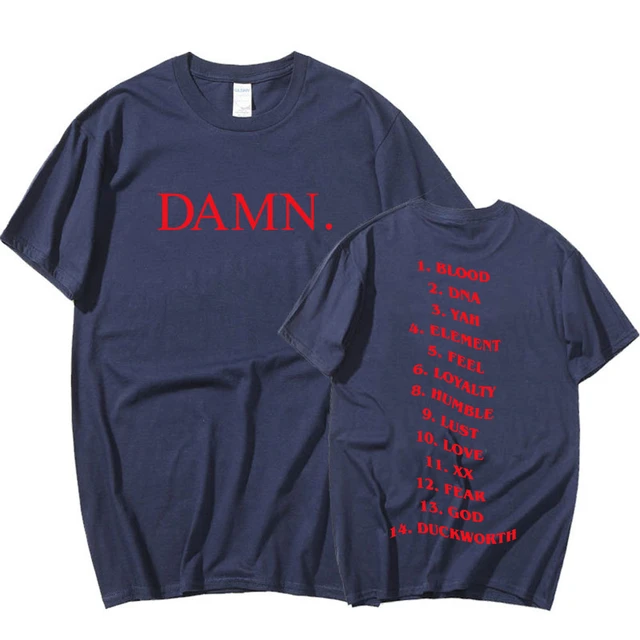 kendrick lamar damn t セール シャツ