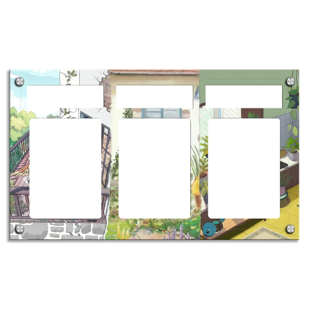 

Pokemon Anime Charmander Bulbasaur Card Extended Art Display Case Collection Card Extended Painting Psa Display Rack Excluding