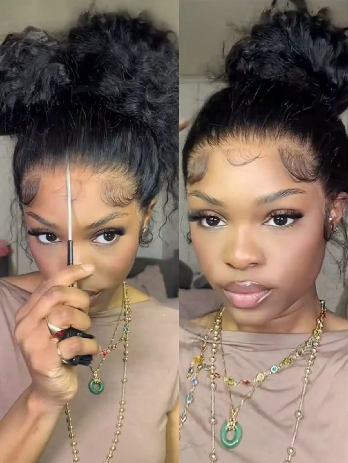 

Парик из натуральных волос 36-38 дюймов, 360 Full Lace, с невидимым шнурком, глубокая волна, фронтальный, кудрявый, бразильский HD-парик с кружевом, плотность 220%