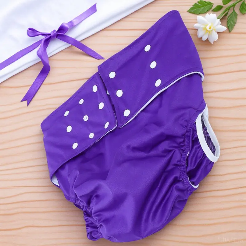 

1 шт. Водонепроницаемые многоразовые трусы-подгузники для взрослых, моющиеся, дышащие, с высокой впитываемостью