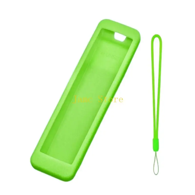 LX0B Silicone Remote Cover Case, Textured Sleeve with Precise Fit, Front Access, and Home-Friendly Daily Handling