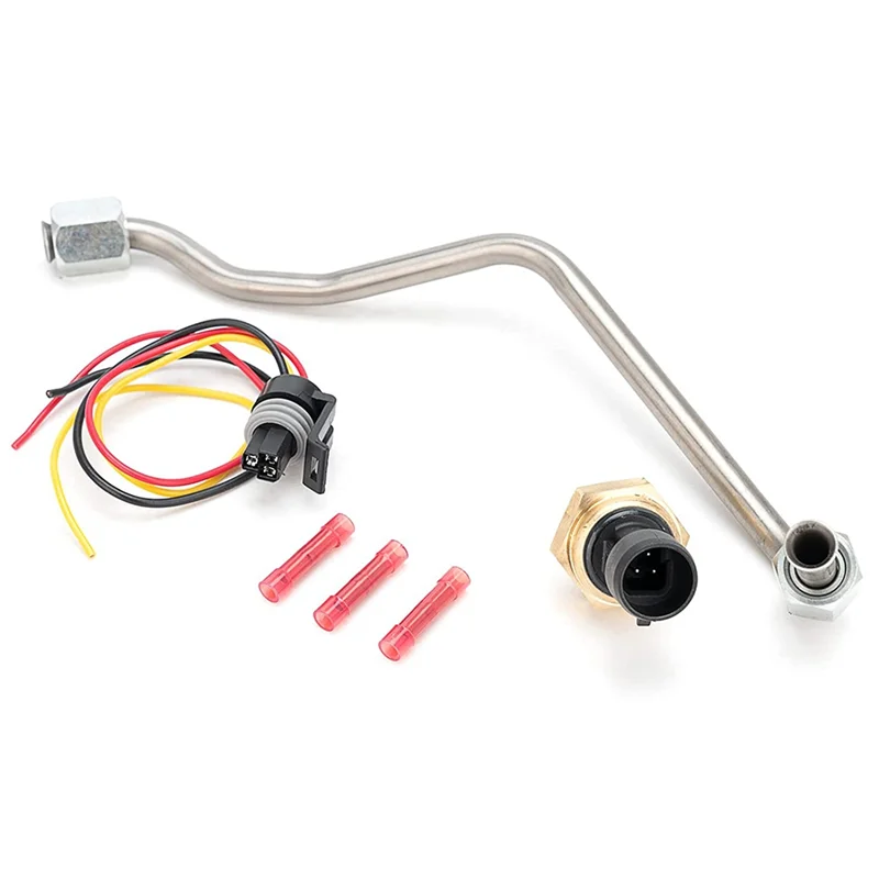 Exhaust Back Pressure EBP Tube Sensor Wire Harness for Ford 03-04 6.0L Powerstroke V8 3C3Z-9D477-BA