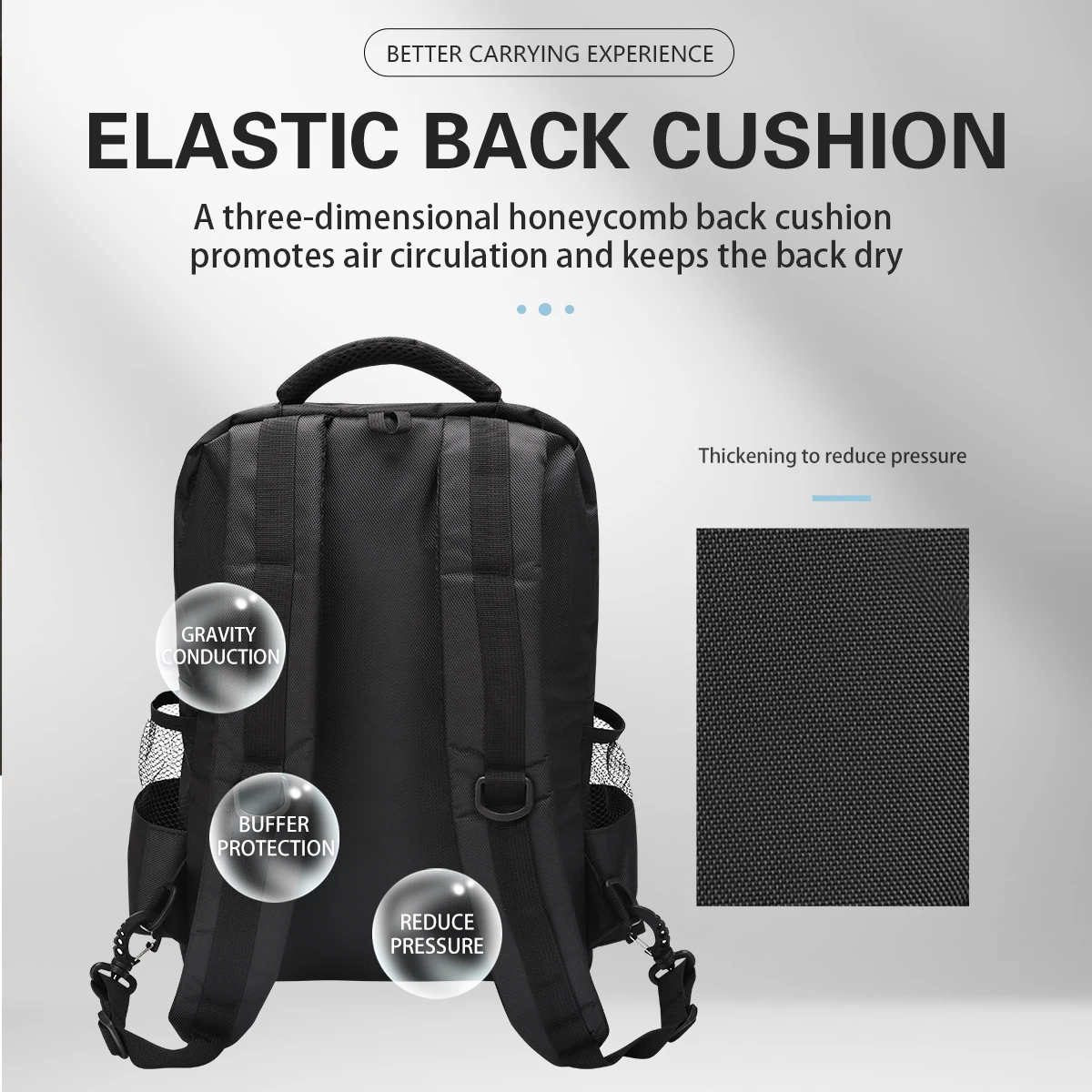 Professional Barber Storage Organizer Bag Multifunctional Adjustable Strap Travel Backpack for Salon Barber Shop Tools
