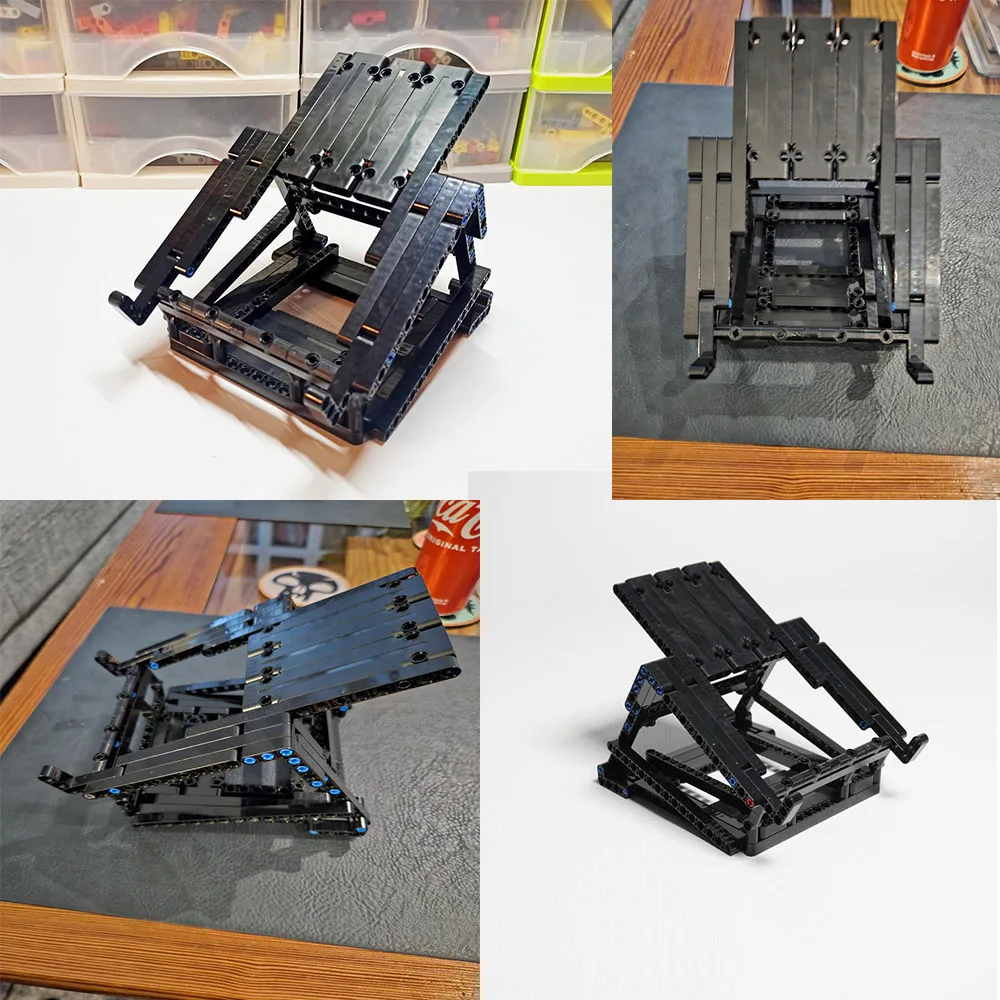 

176 шт. MOC DIY украшения масштаб 1:8 и 1:10 модель автомобиля на заказ 42096 42083 42143 42138 набор подставок для технического кирпича 42154