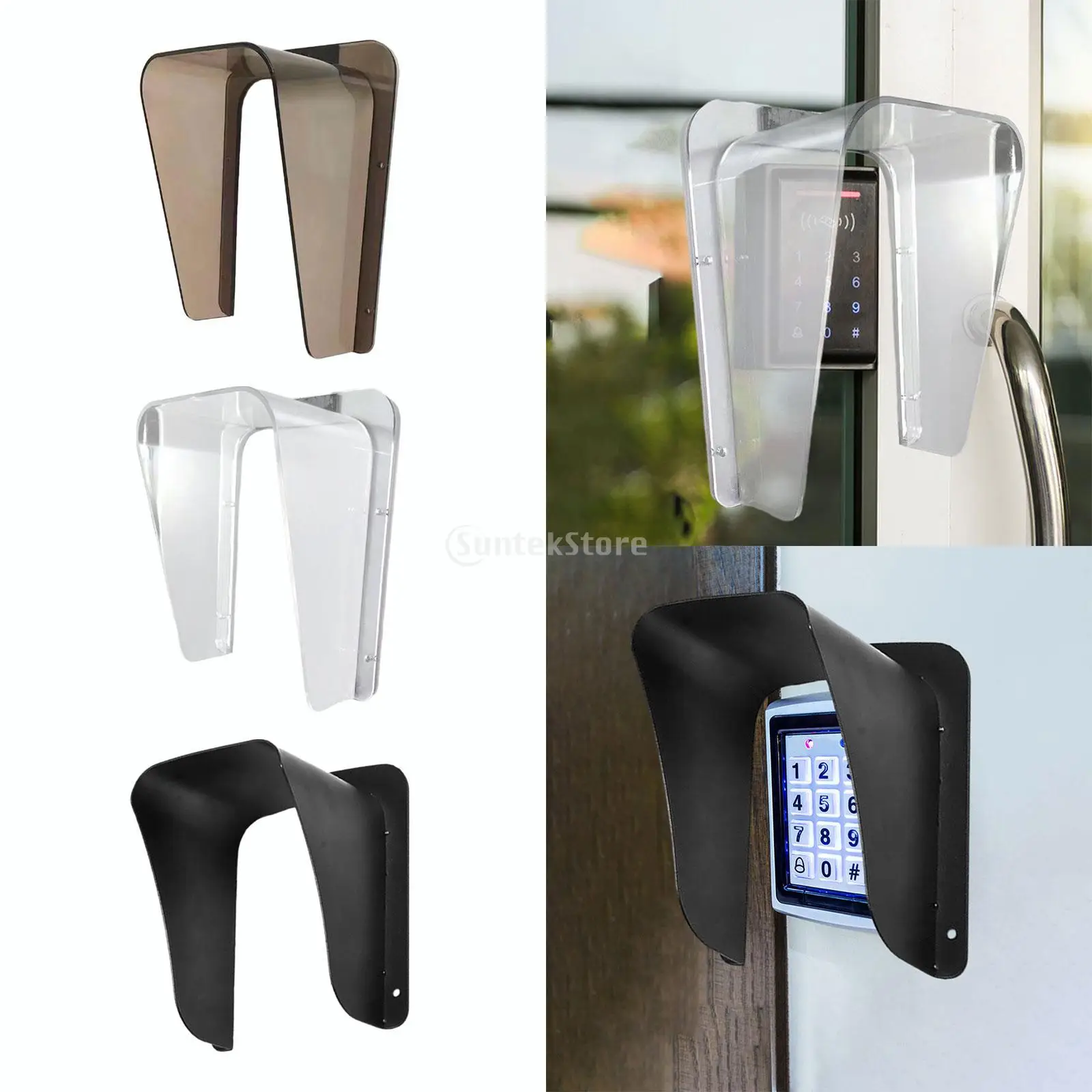 Doorbell Rain Cover for Access Control Keypads Door Lock Door Phone Intercom Access Control Keypad Cover Waterproof Protector