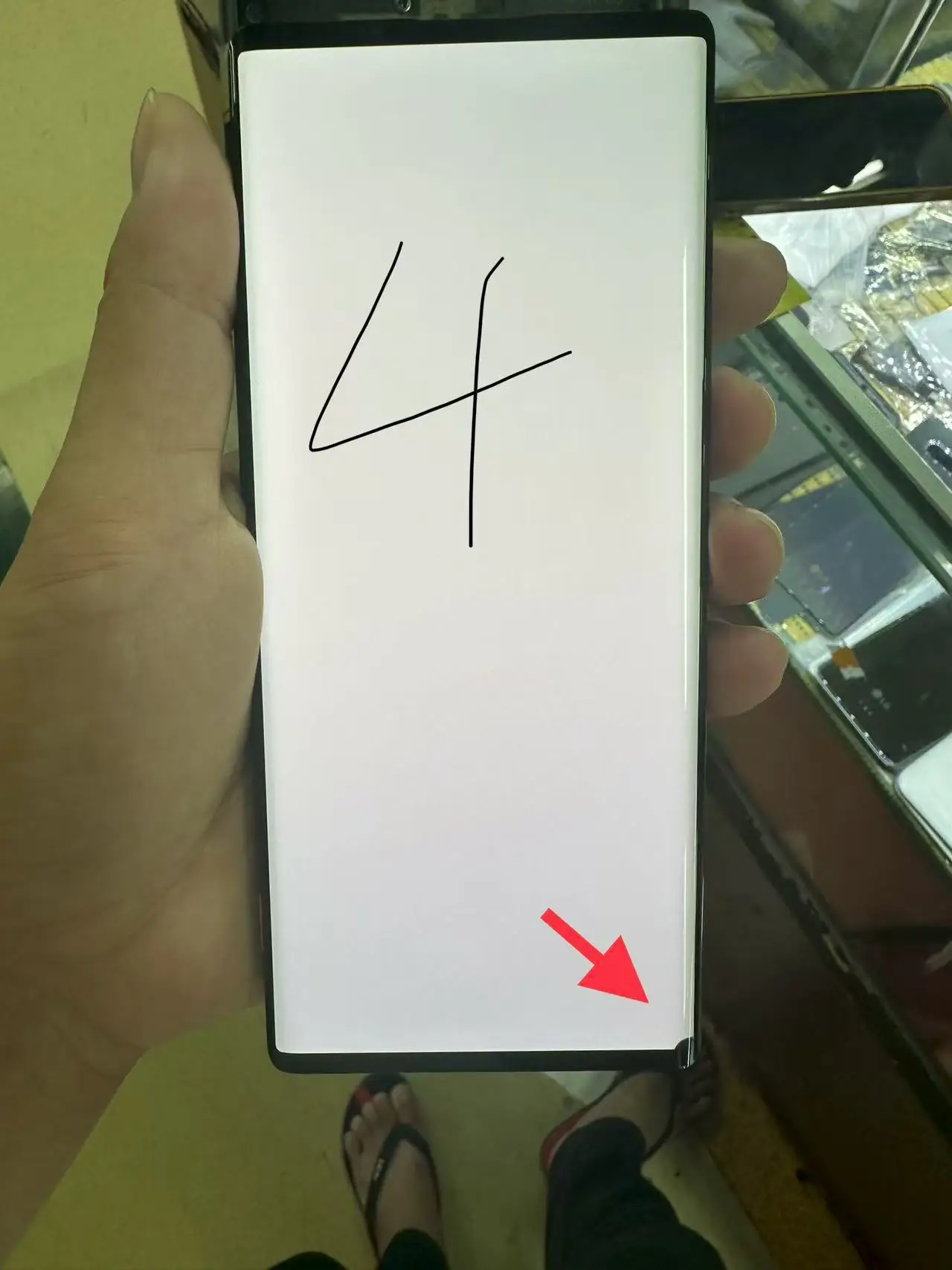 Оригинальный 6,8-дюймовый AMOLED для LG Wing 5G ЖК-дисплей с цифровым преобразователем сенсорного экрана в сборе для LG LMF100N LM-F100N LM-F100V Замена ЖК-дисплея