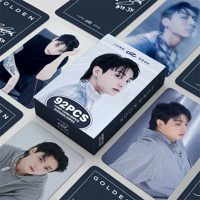 

92 laser box photo cards V album Layover surrounding small Kagin Tahyung double-sided color LOMO cards